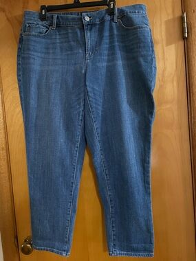 Talbots Flawless Girlfriend Jeans Size 14W